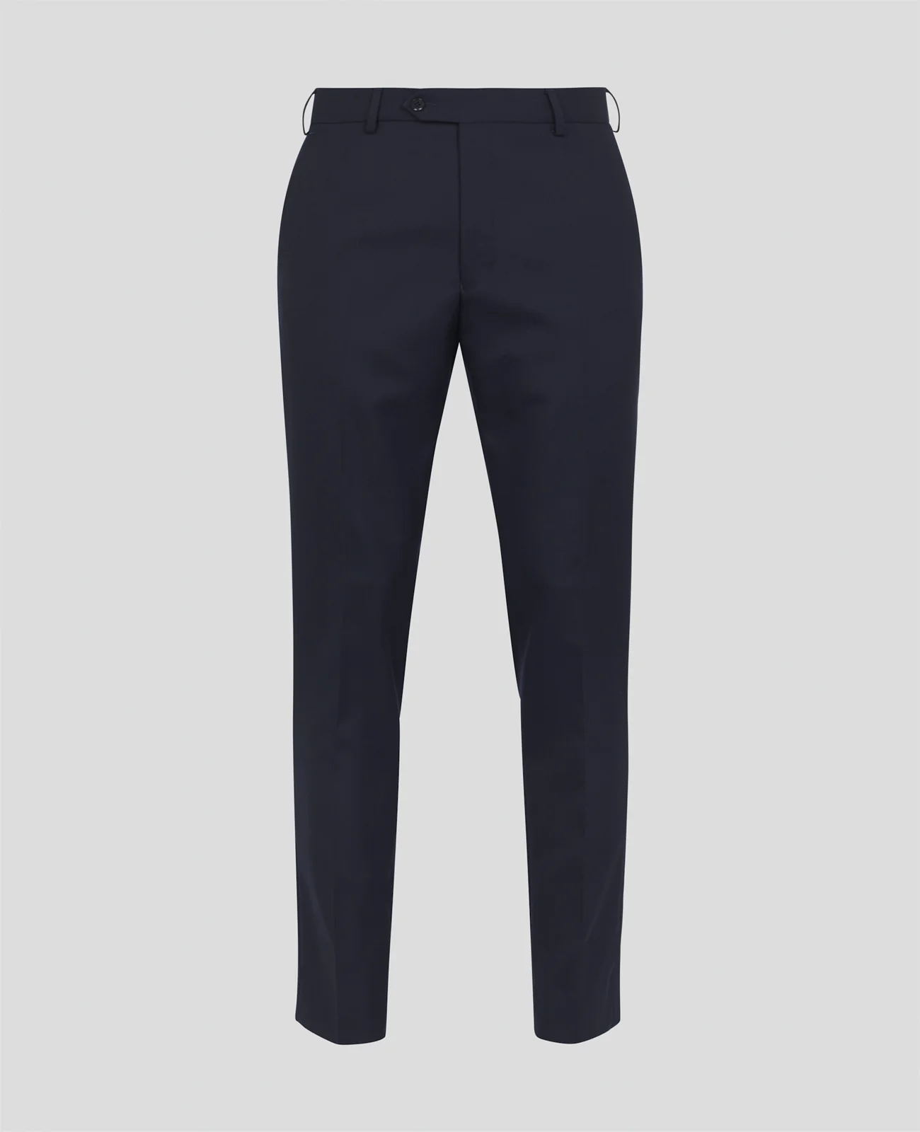 Finn Plain Front Suit Trouser in Navy thumbnail 2