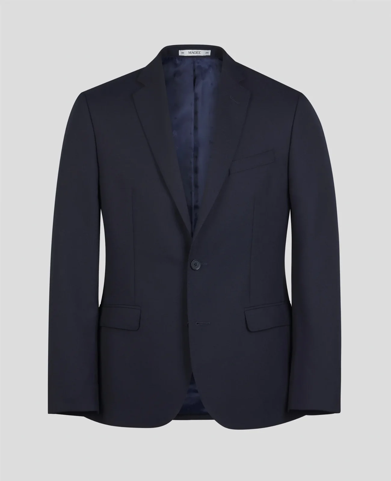 Grafton 2 Piece Suit - Plain Navy primary image