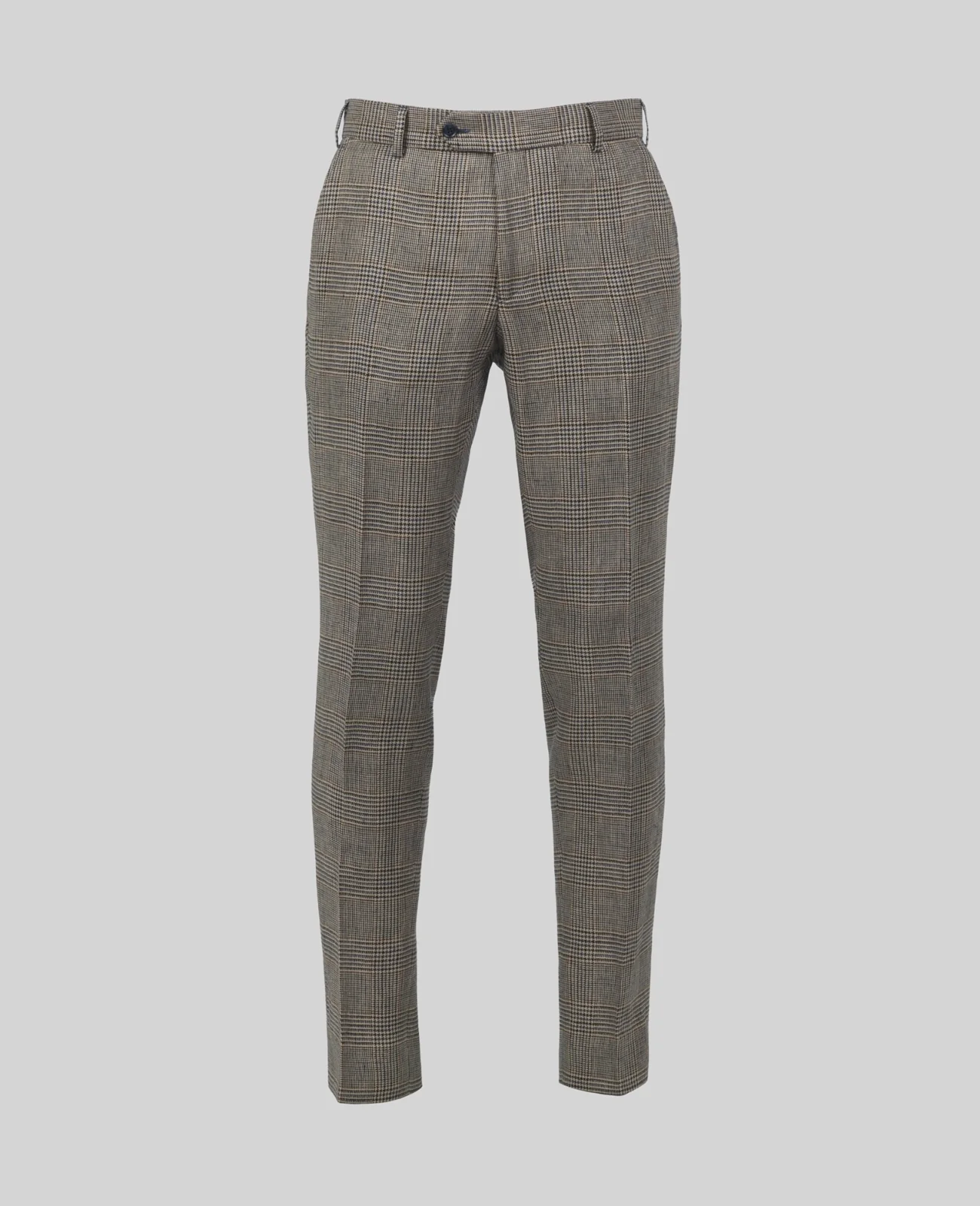 Grafton Irish Linen 2 Piece Suit - Brown Check thumbnail 4