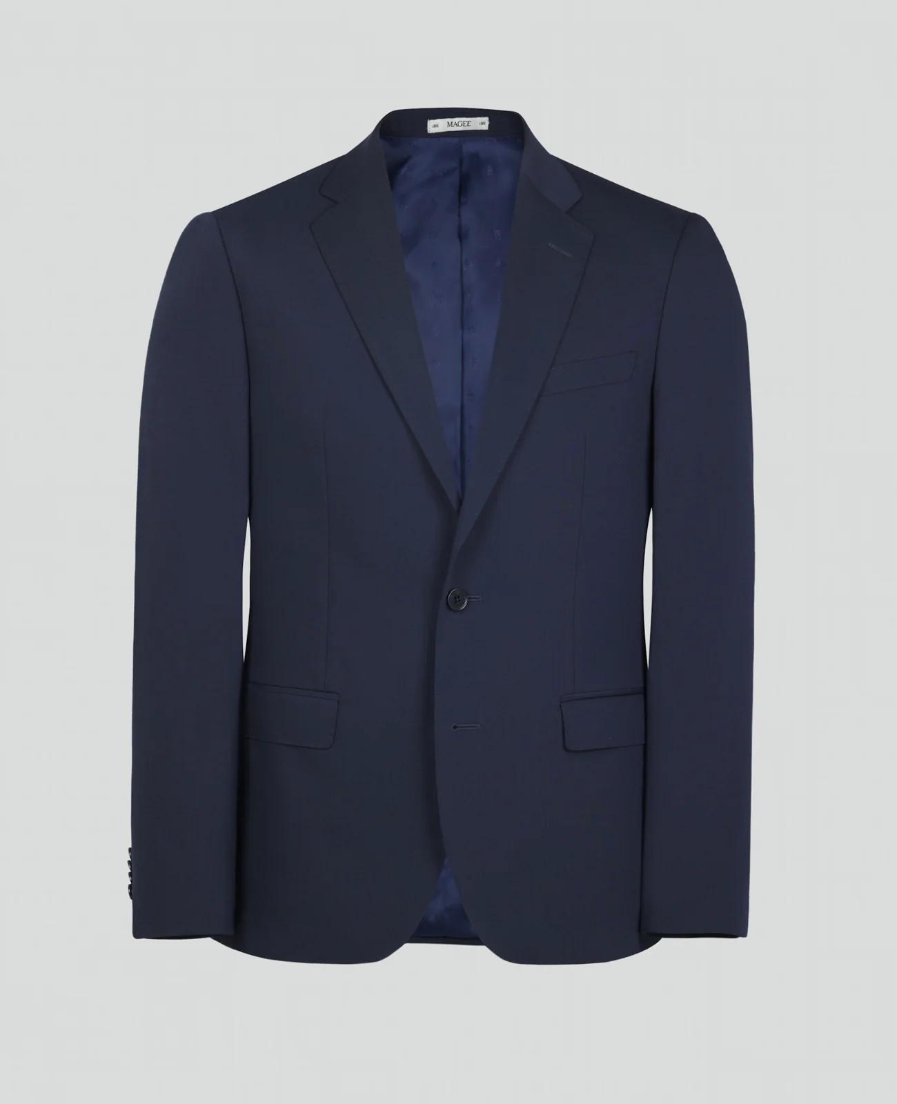Grafton Wool Rich 2 Piece Travel Suit - Navy thumbnail 2