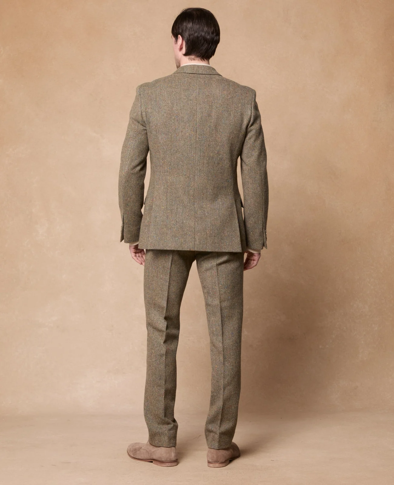 Merrion 2 Piece Green Donegal Tweed Suit thumbnail 3