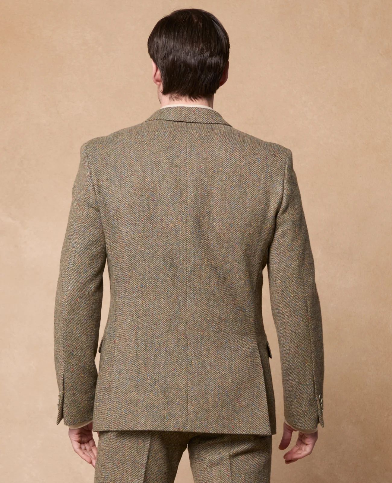 Merrion 2 Piece Green Donegal Tweed Suit thumbnail 5