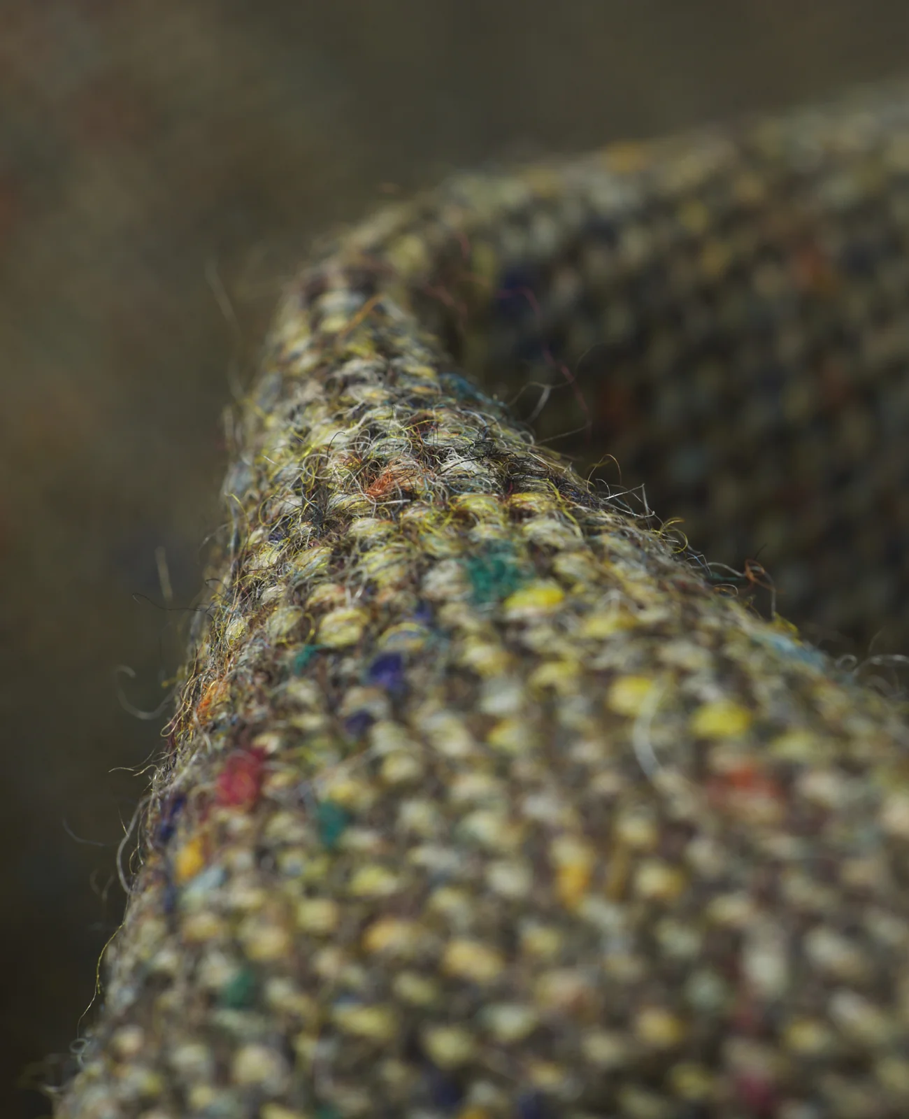 Milltown Green Handwoven Donegal Tweed Blazer thumbnail 2