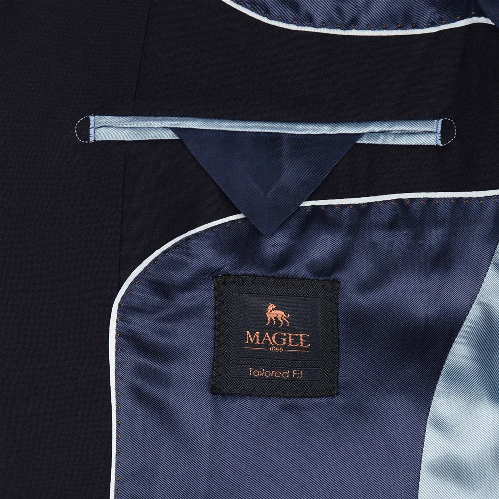 Mix Match 3-Piece Tailored Fit Suit Jacket in Navy thumbnail 7