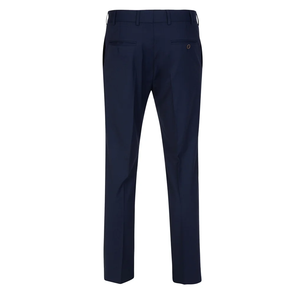 Mix Match Tailored Fit Trouser in Navy Micro Design thumbnail 5