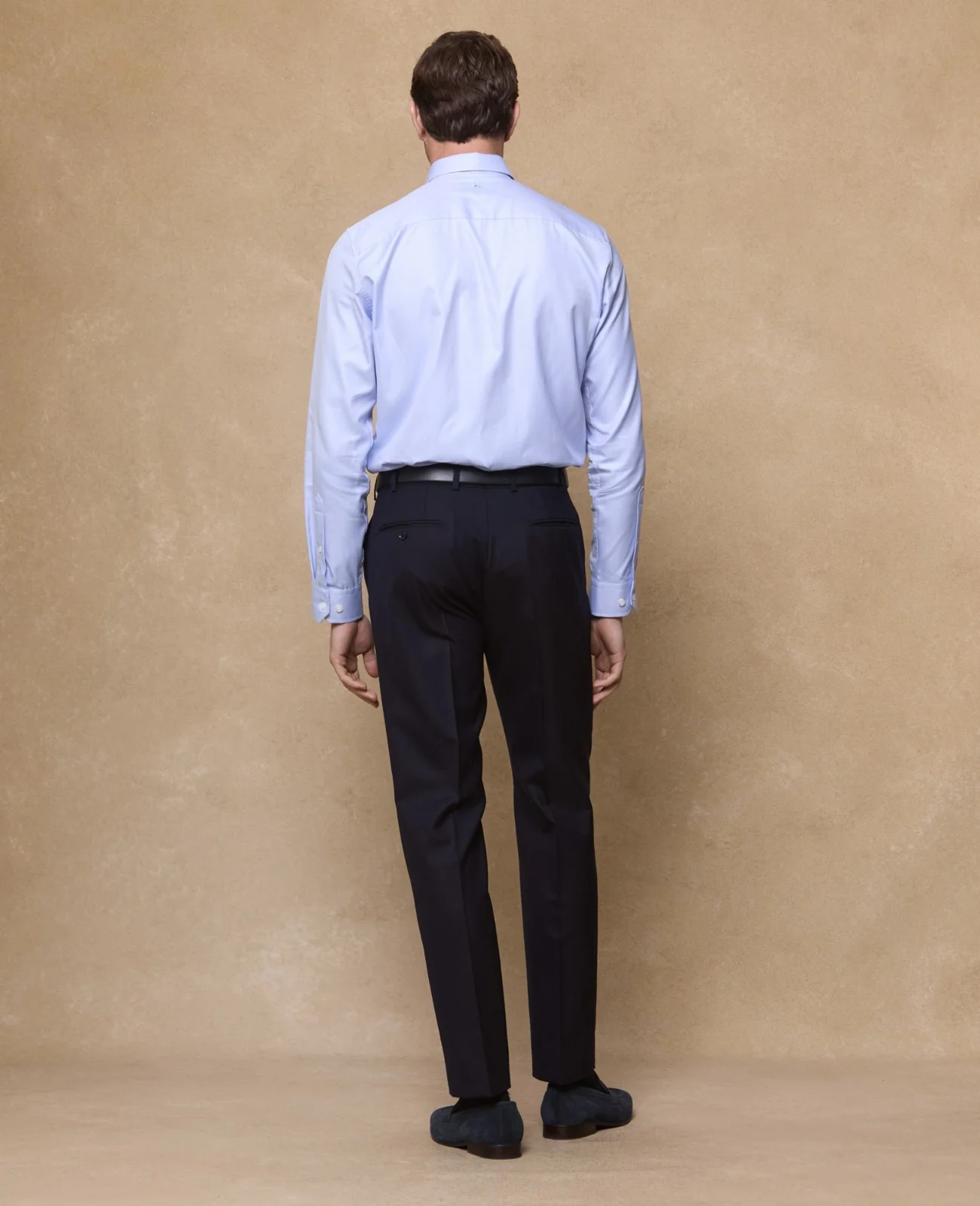 Parnell Mix & Match Suit Trouser in Navy wool thumbnail 3