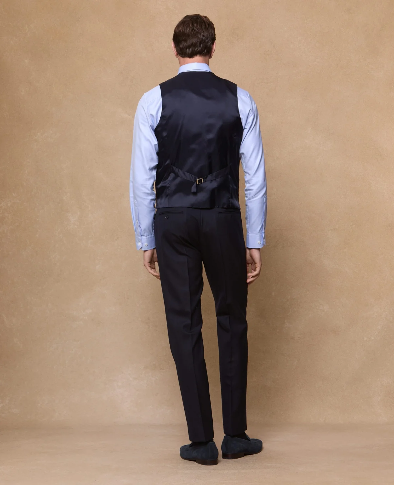 Pembroke Mix & Match Suit Waistcoat in Navy thumbnail 2