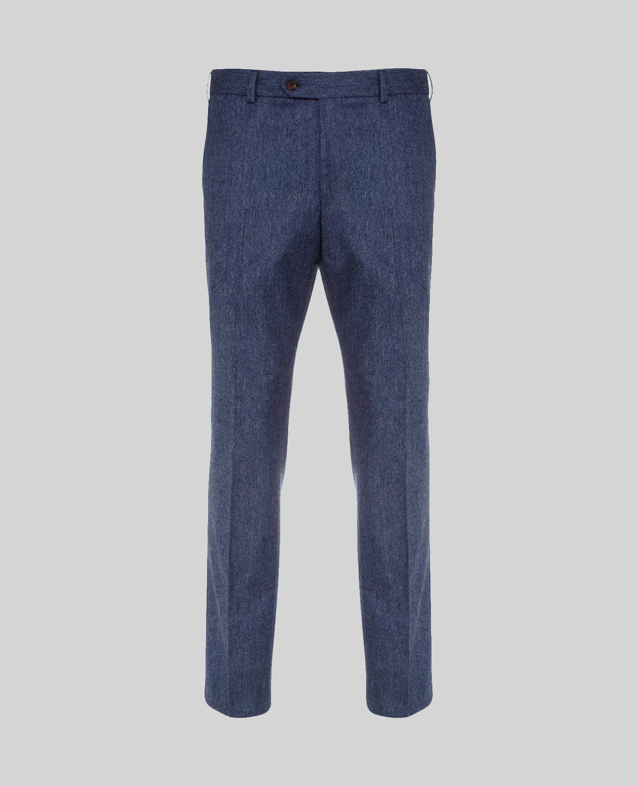 Tolka Donegal Tweed Suit Trousers in Blue Salt & Pepper thumbnail 3