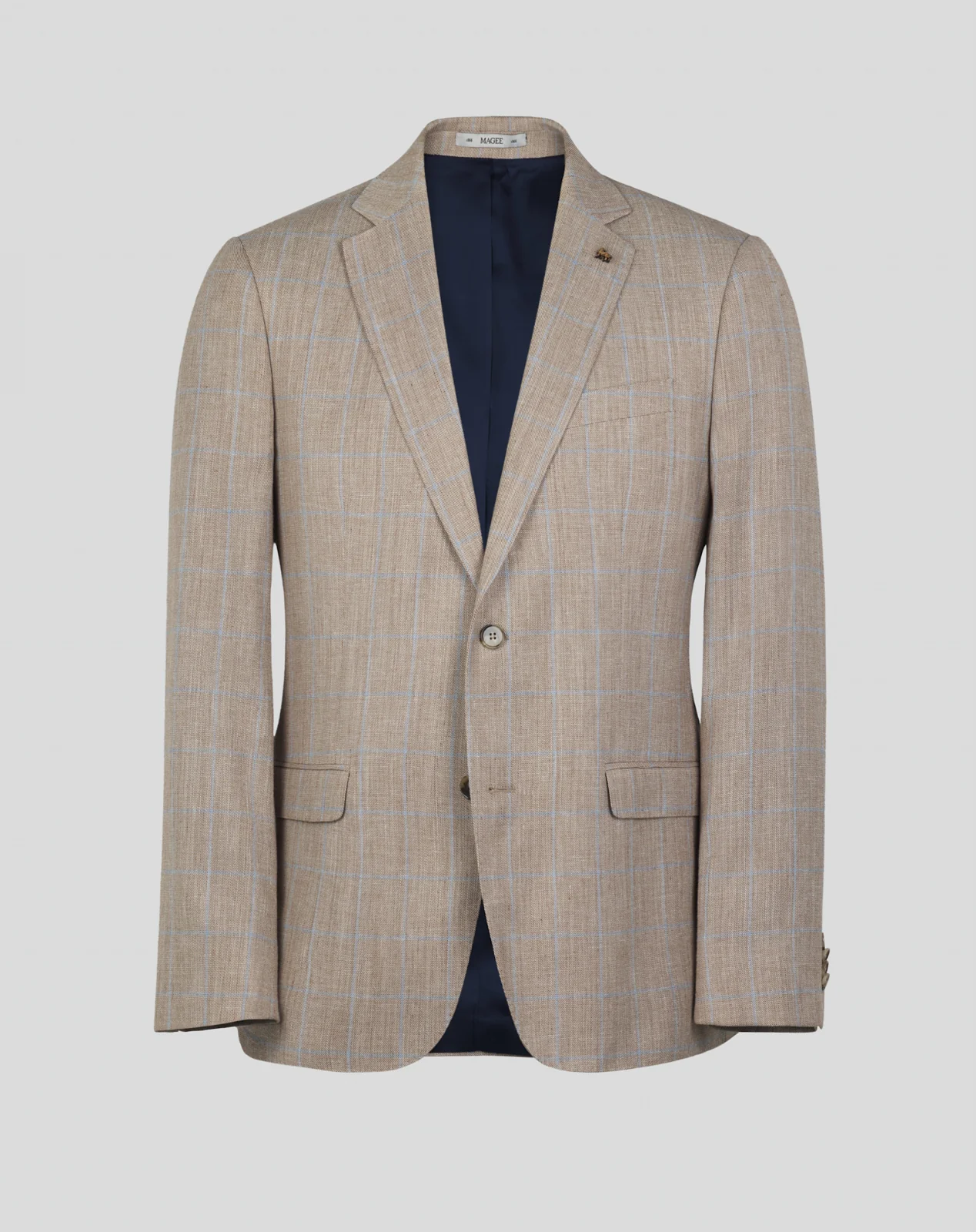 Westport Blazer - Oat Check primary image
