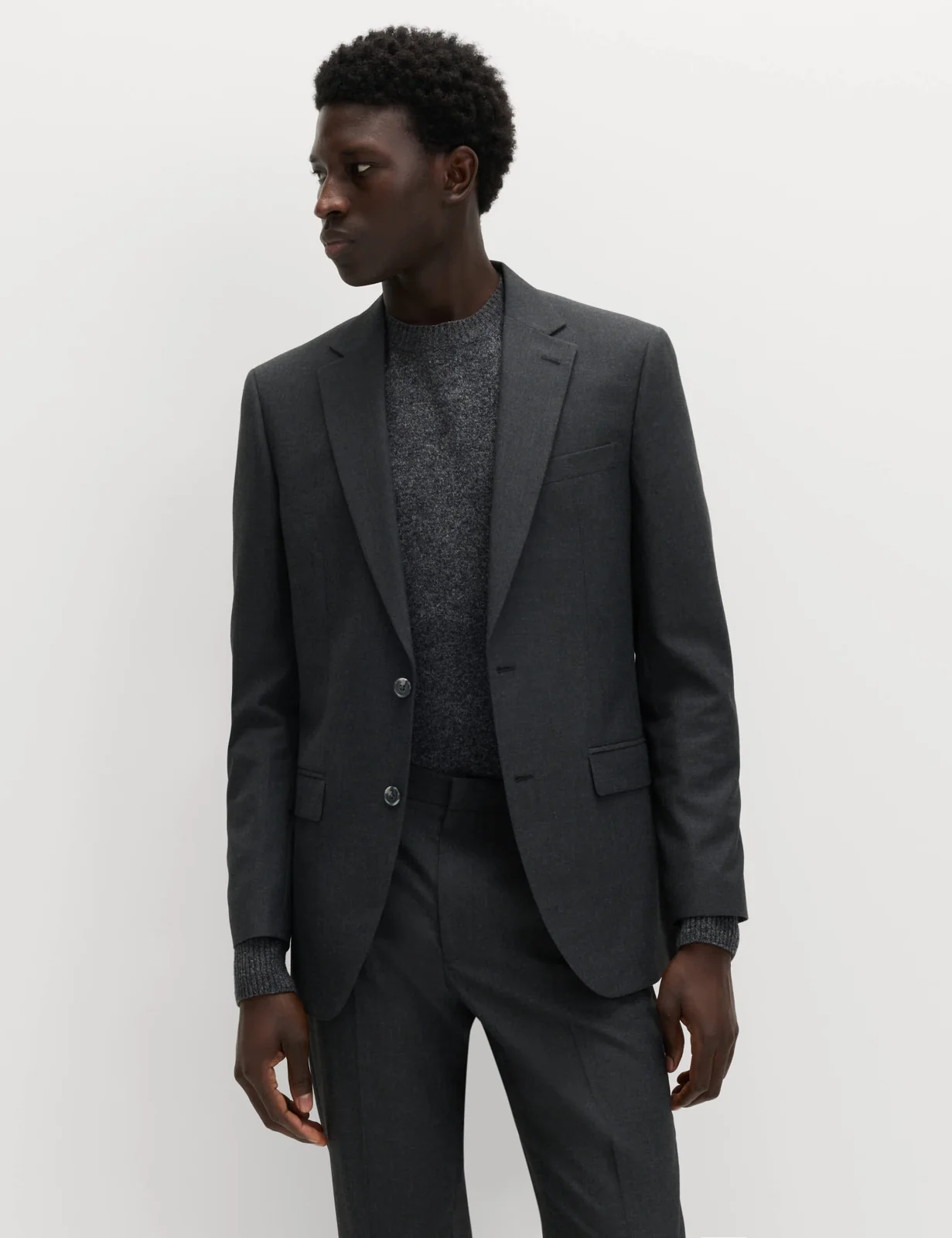 2 Piece Regular Fit Machine Washable Suit thumbnail 5