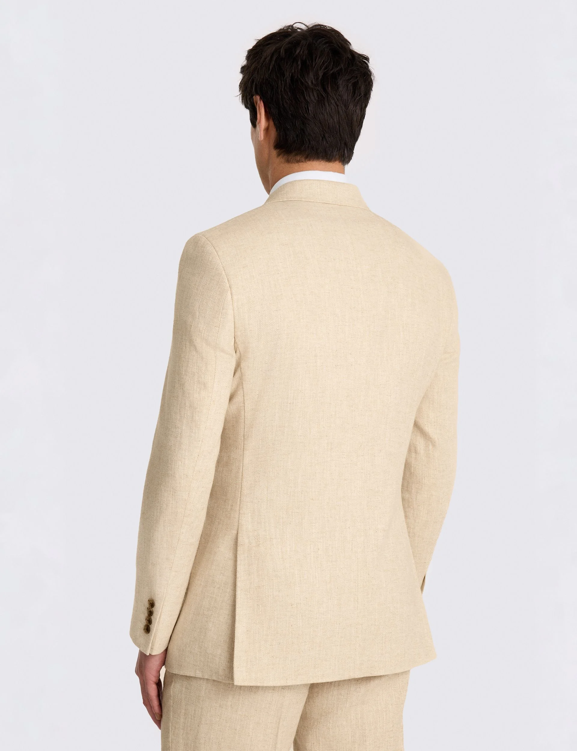 2 Piece Relaxed Fit Linen Cotton Twill Suit thumbnail 6