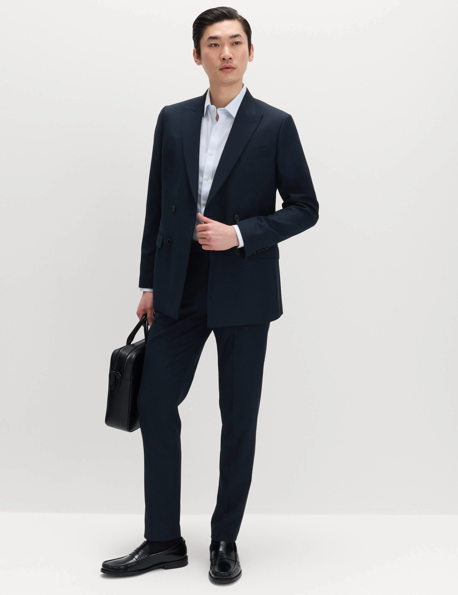 2 Piece Slim Fit Double Breasted Suit thumbnail 2