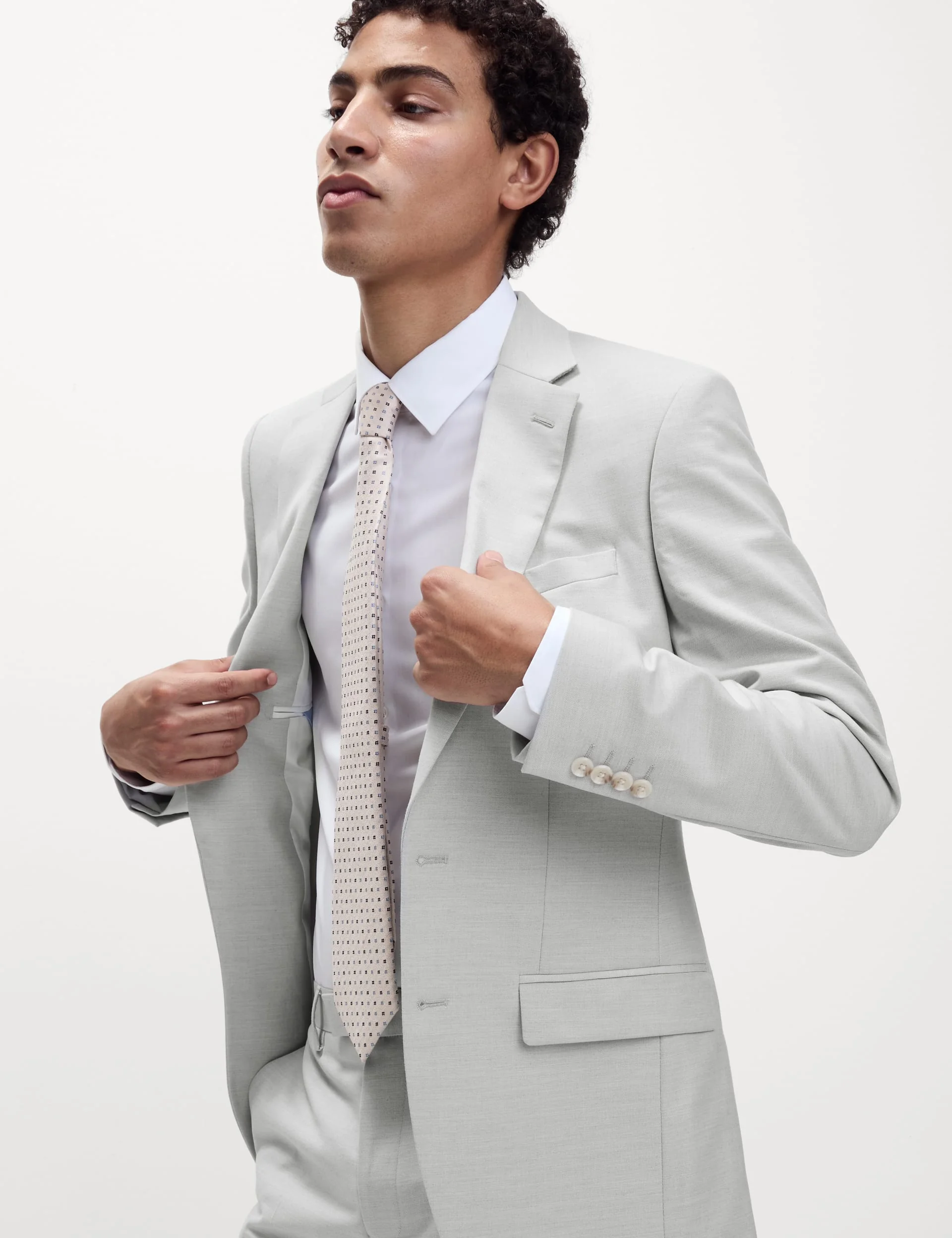2 Piece Slim Fit Stretch Suit thumbnail 2