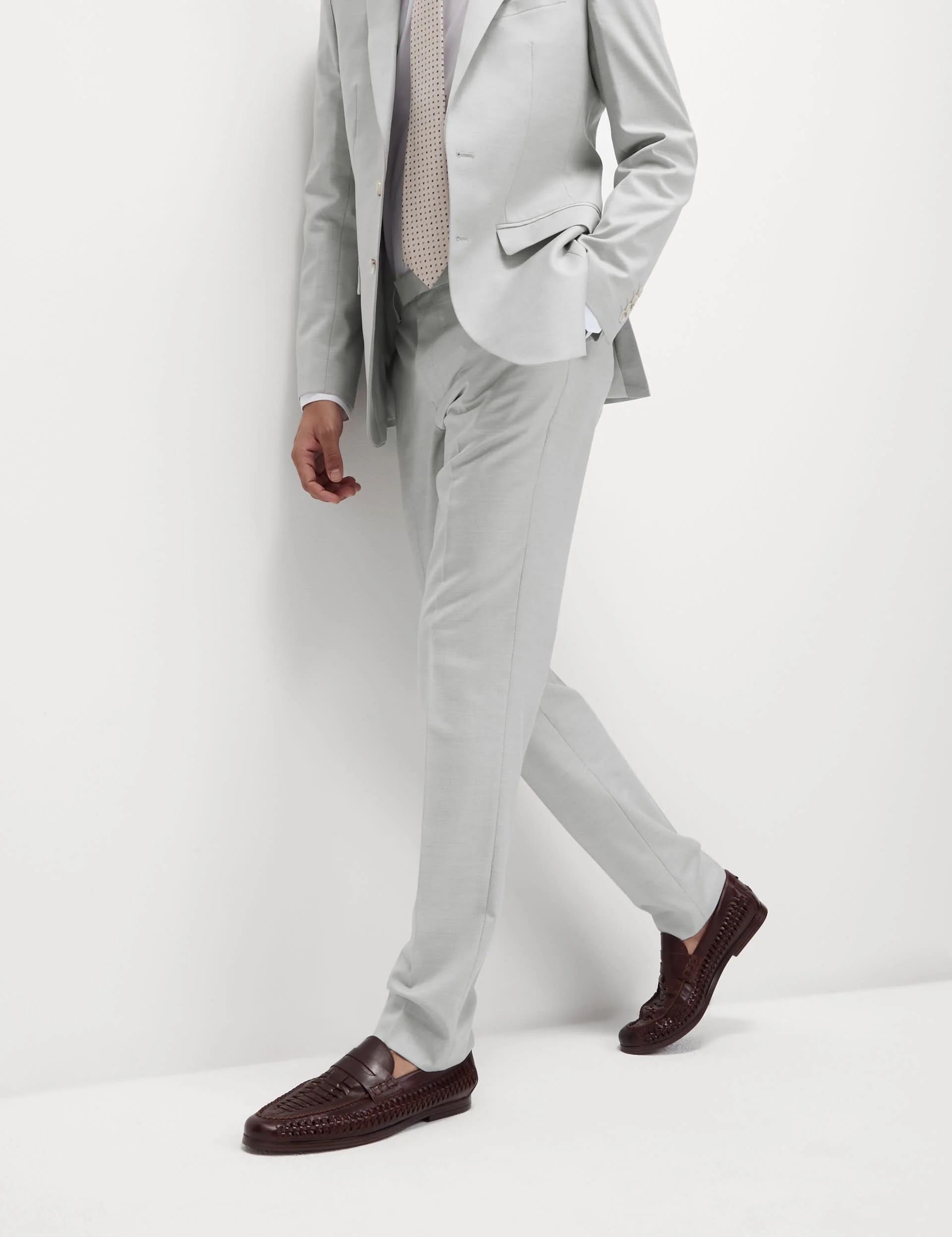 2 Piece Slim Fit Stretch Suit thumbnail 3
