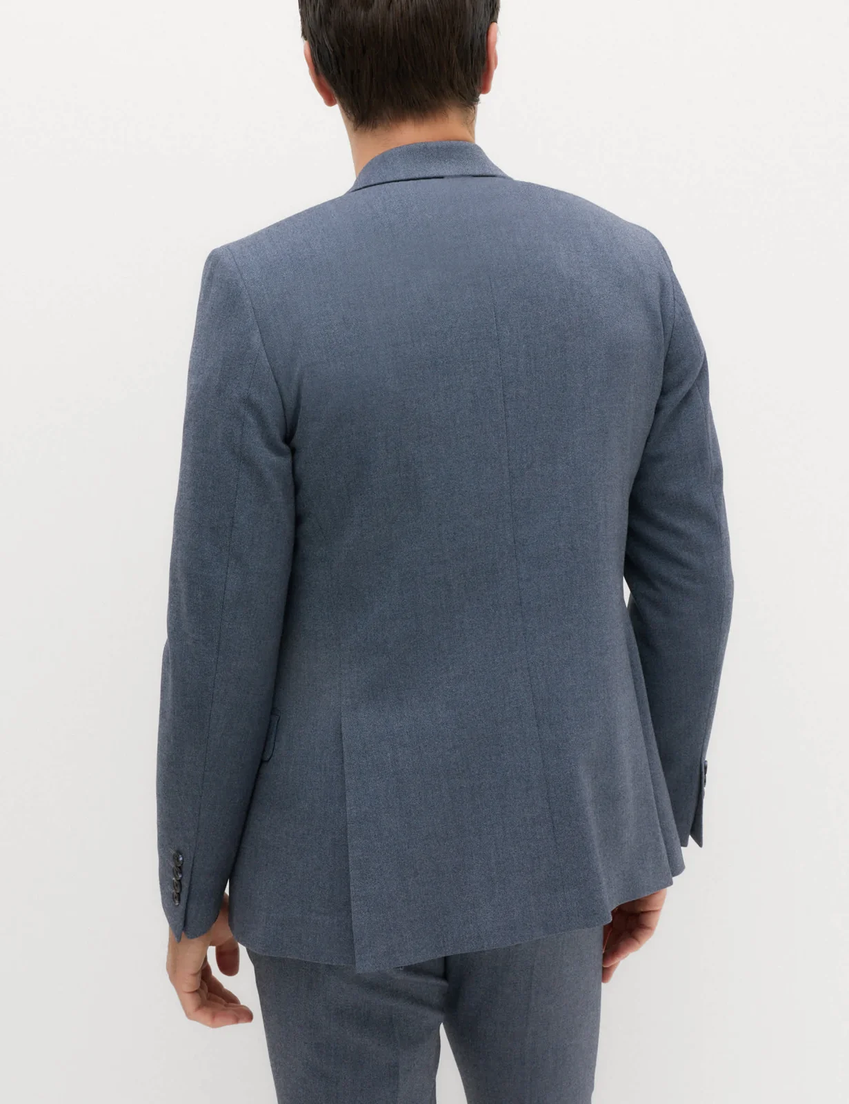 2 Piece Slim Fit Twill Double Breasted Suit thumbnail 6