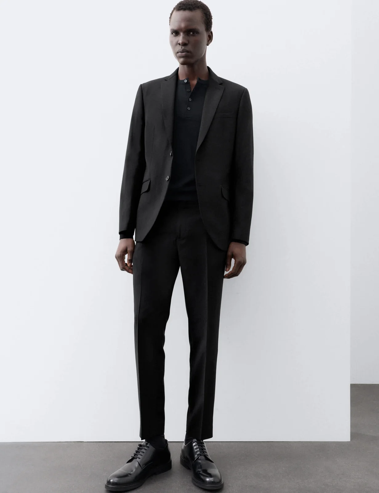 2 Piece Slim Fit Wool Blend Stretch Suit thumbnail 7
