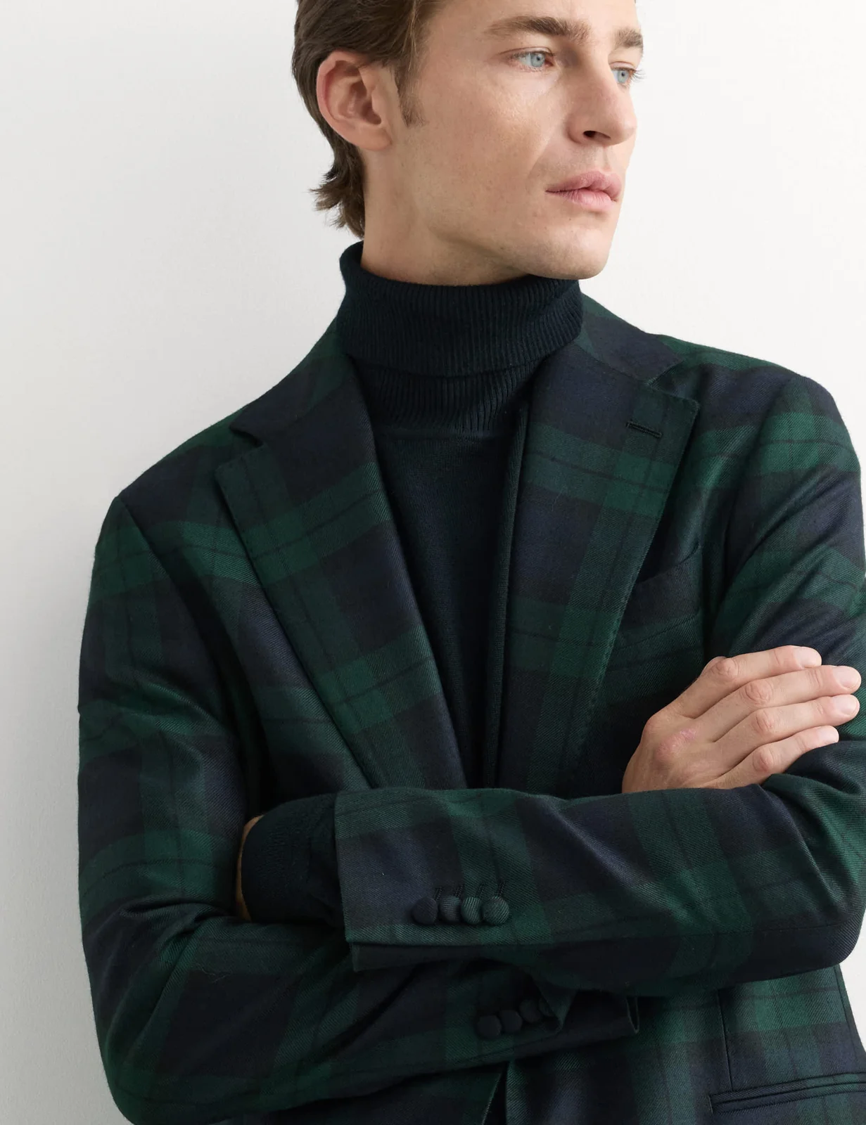 2 Piece Tailored Fit British Check Suit thumbnail 5