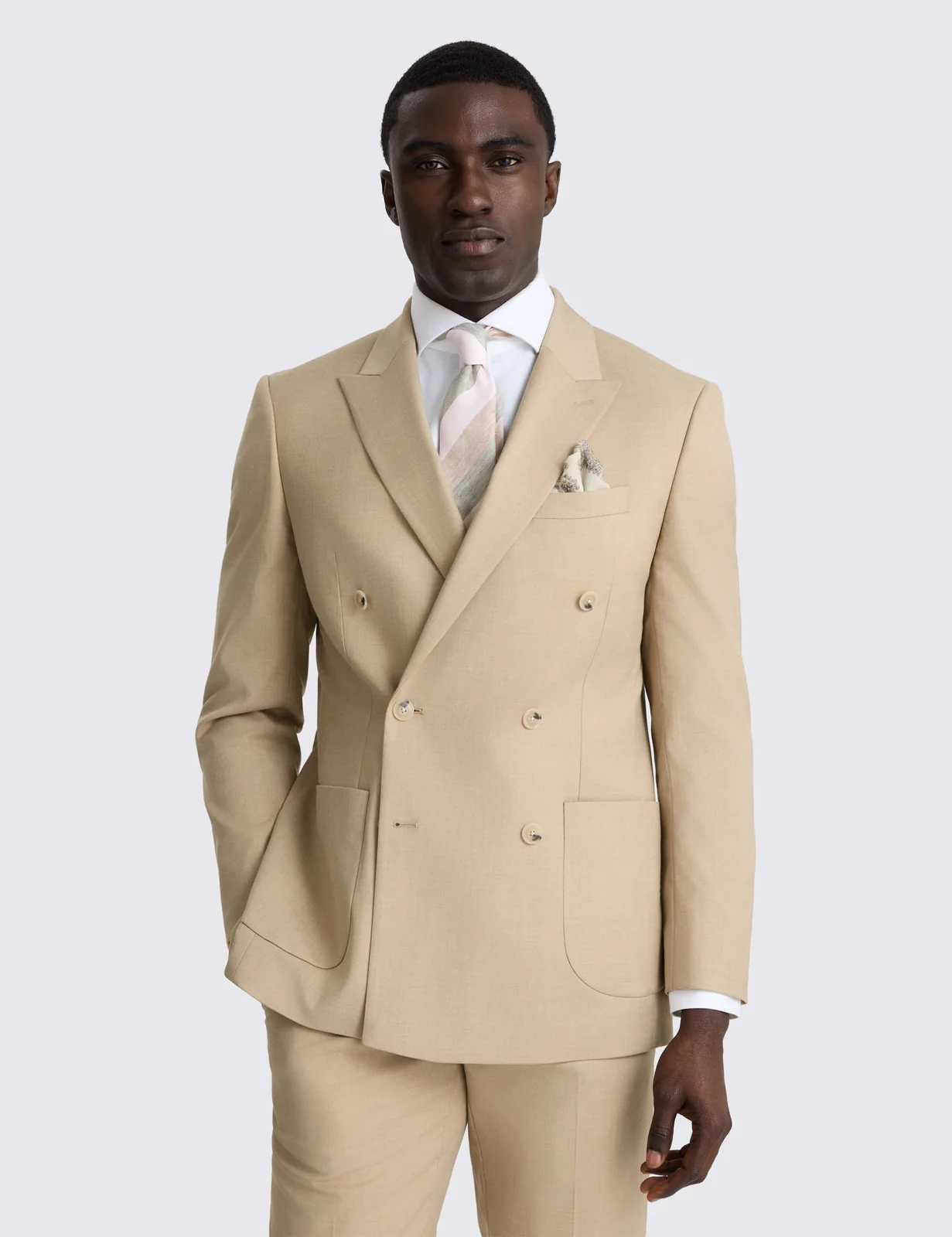 2 Piece Tailored Fit Double Breasted Suit primary image