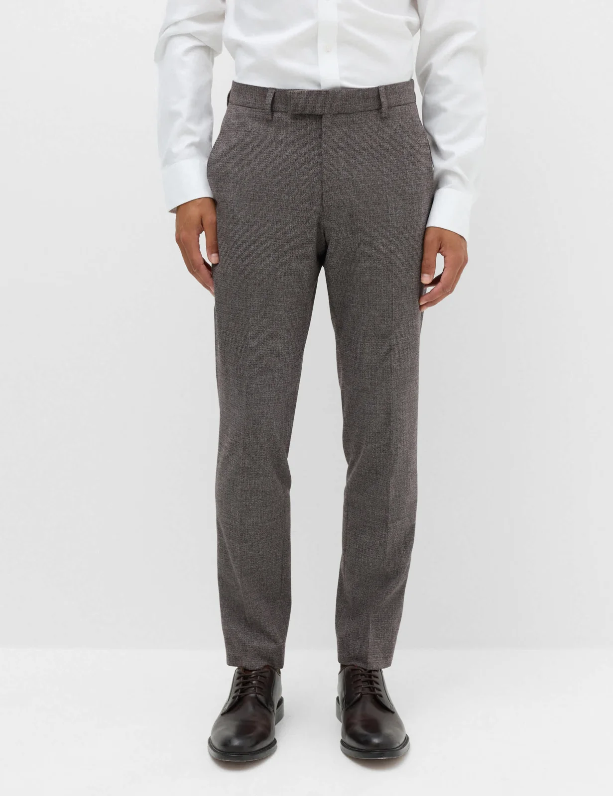 2 Piece Tailored Fit Micro Check Suit thumbnail 3