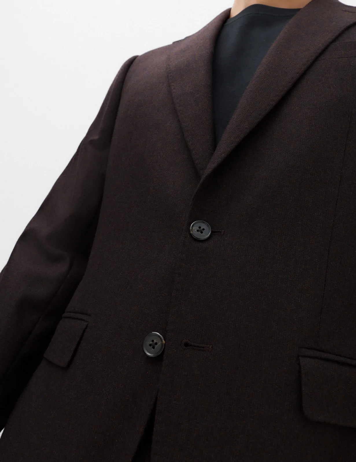 2 Piece Tailored Fit Micro Check Tweed Suit thumbnail 2
