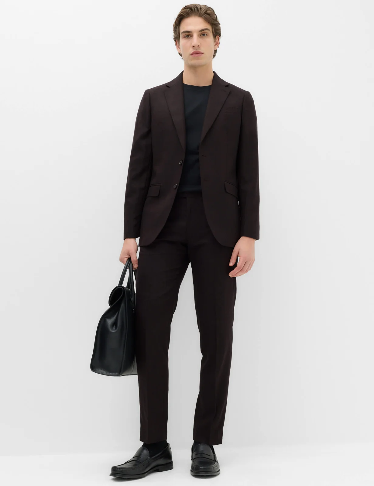 2 Piece Tailored Fit Micro Check Tweed Suit thumbnail 5