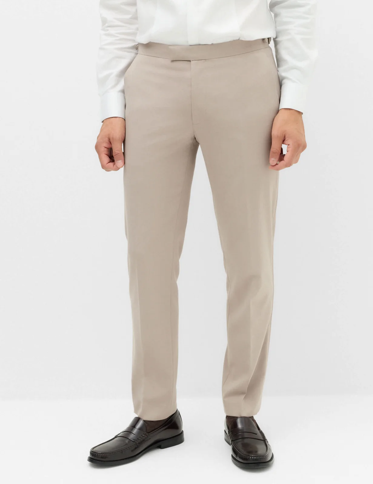2 Piece Tailored Fit Peak Lapel Tuxedo Suit thumbnail 2