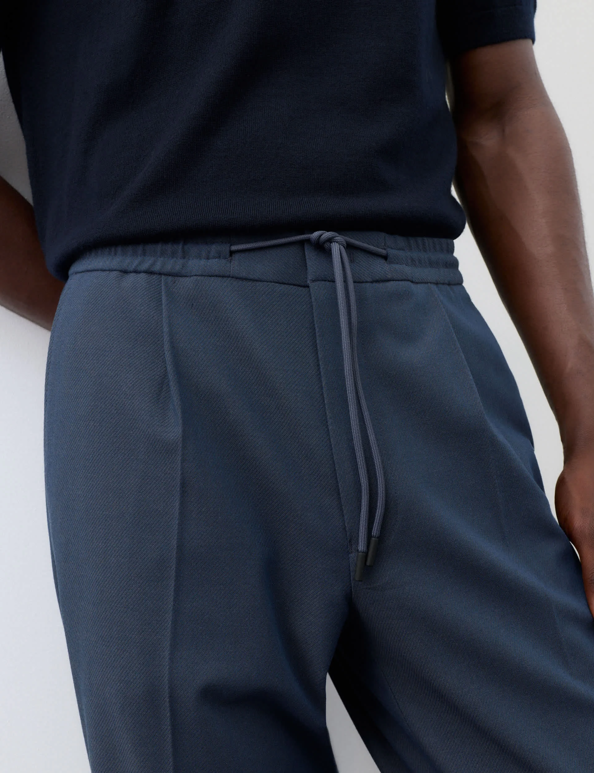 2 Piece Tailored Fit Performance Twill Suit thumbnail 3