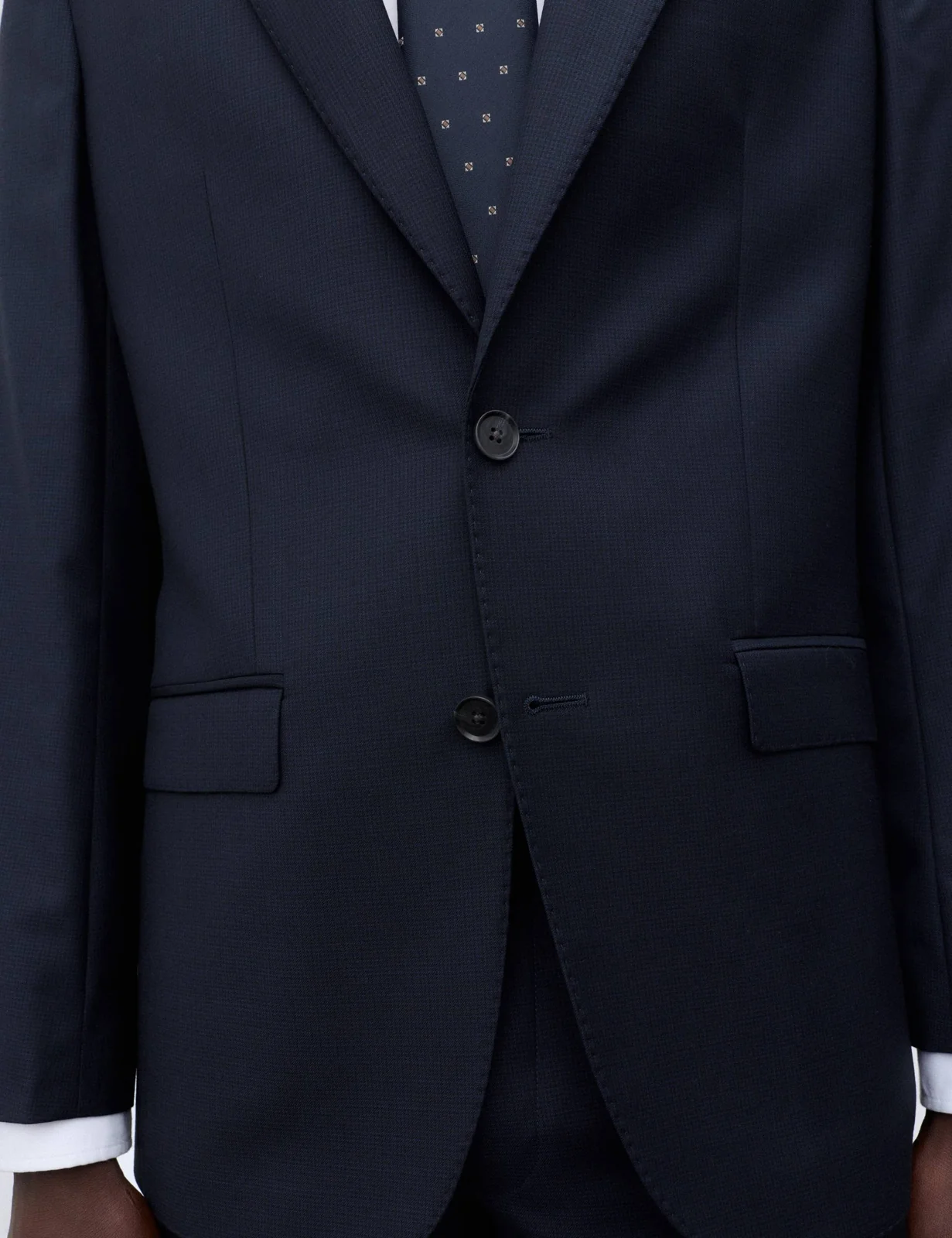 2 Piece Tailored Fit Pure Merino Wool Suit thumbnail 5