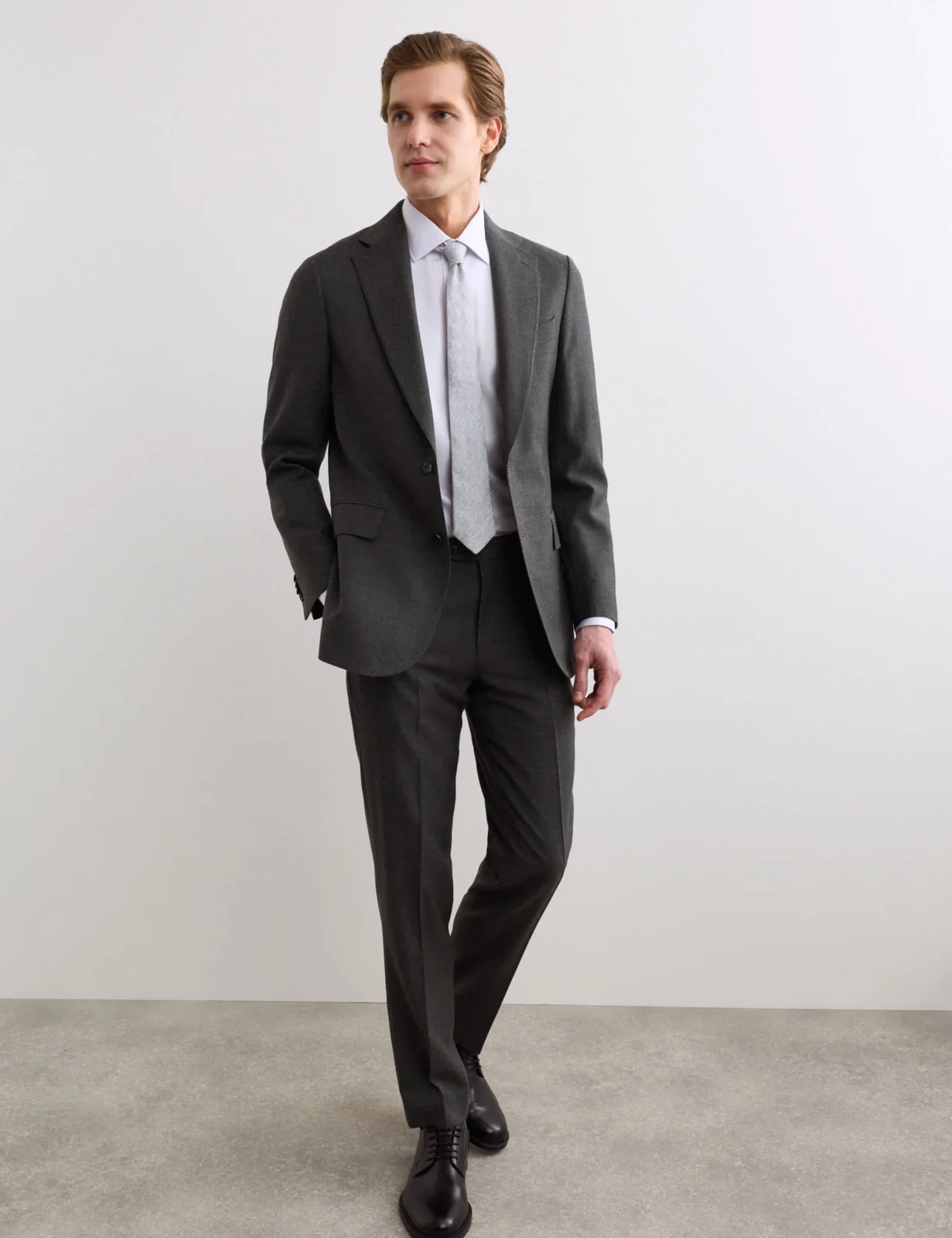 2 Piece Tailored Fit Pure Wool Suit thumbnail 3