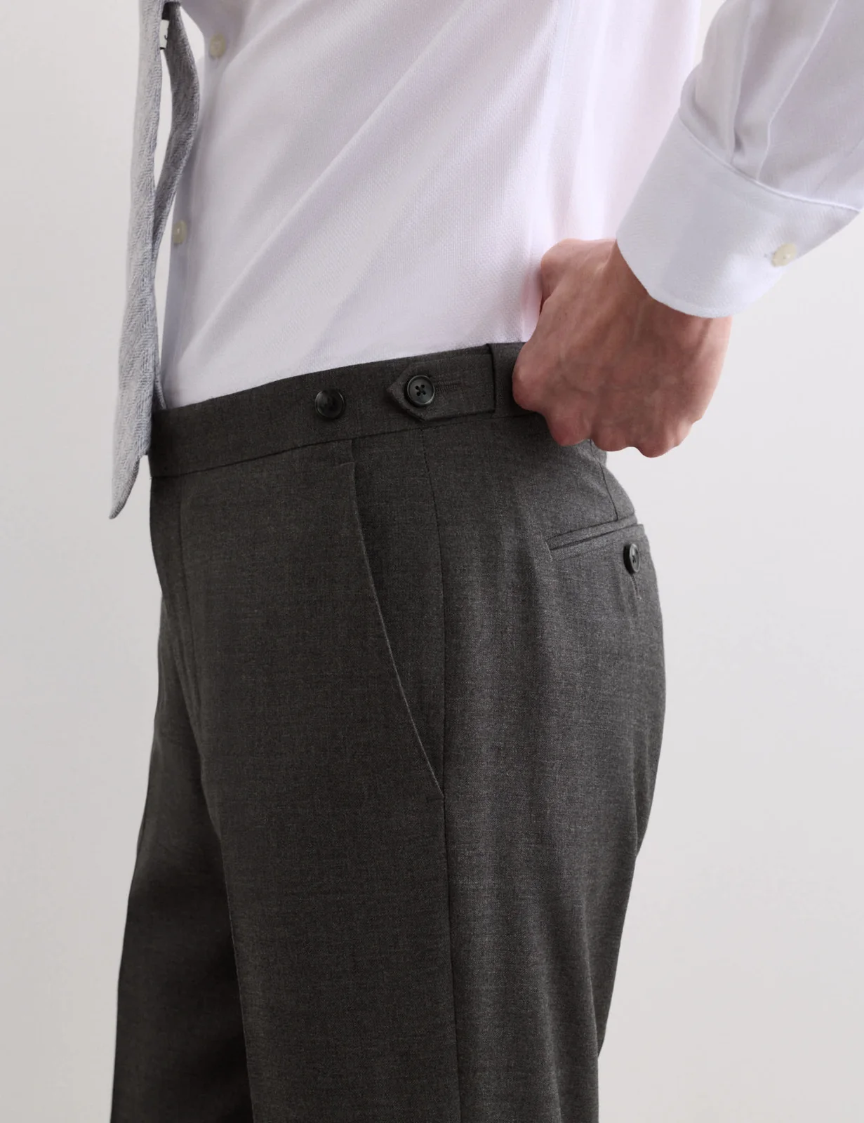 2 Piece Tailored Fit Pure Wool Suit thumbnail 5