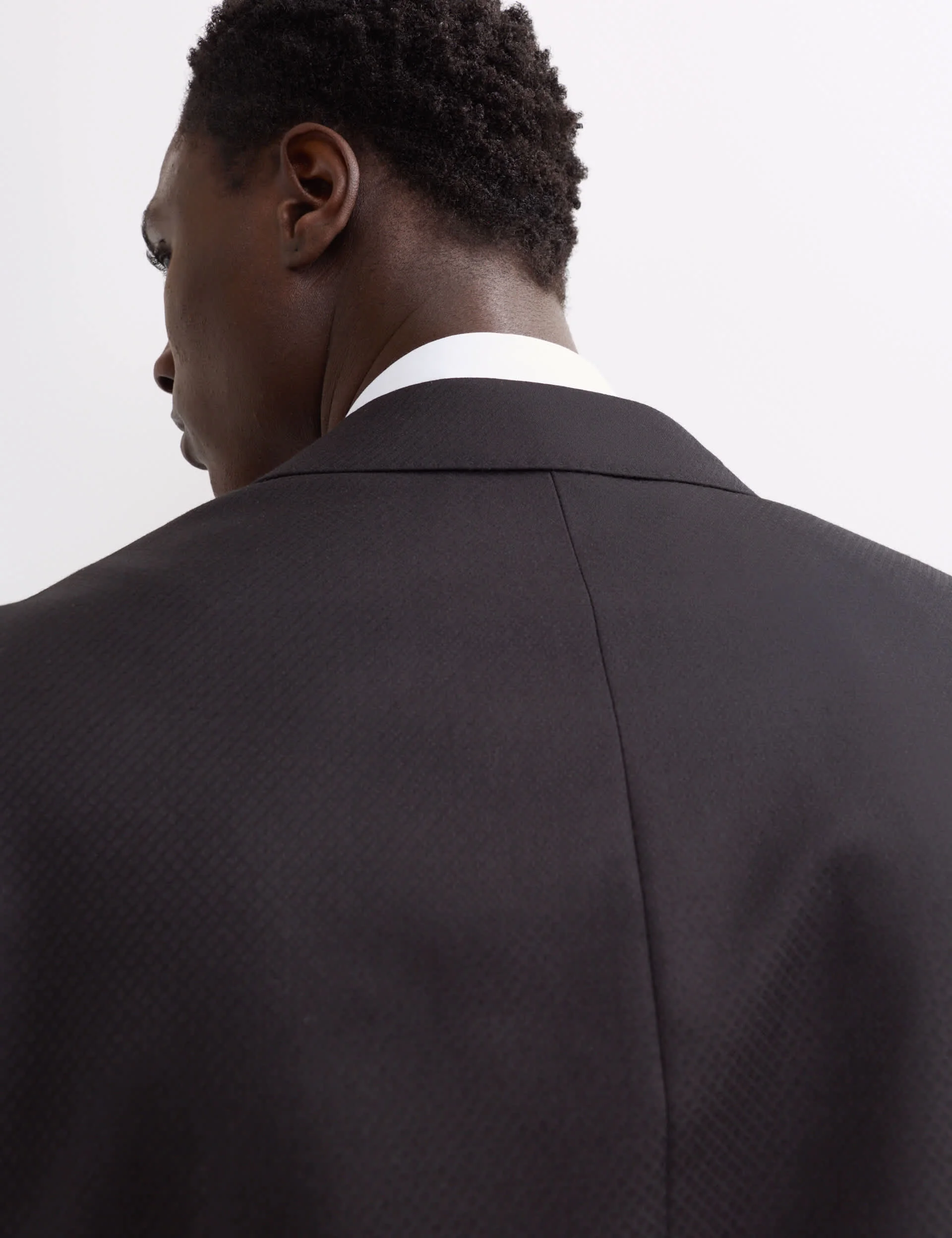 2 Piece Tailored Fit Pure Wool Tuxedo Suit thumbnail 5
