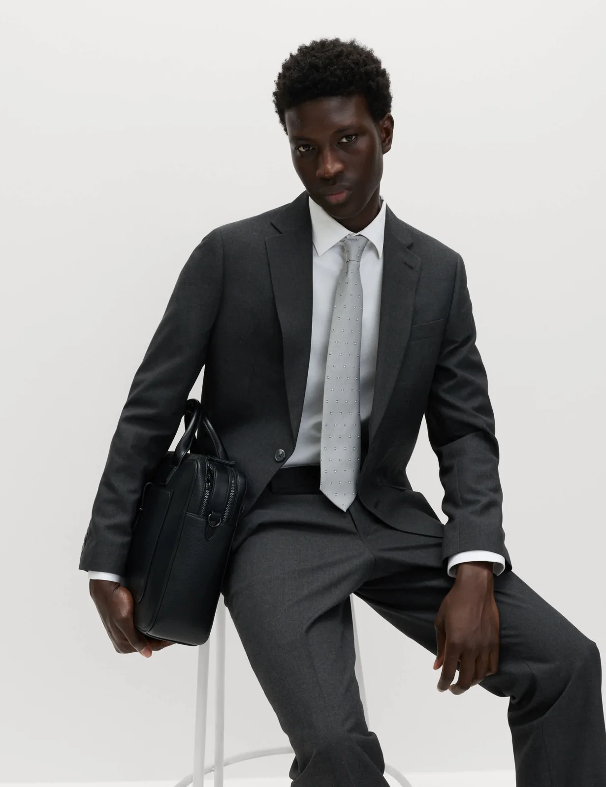 3 Piece Regular Fit Machine Washable Suit thumbnail 6