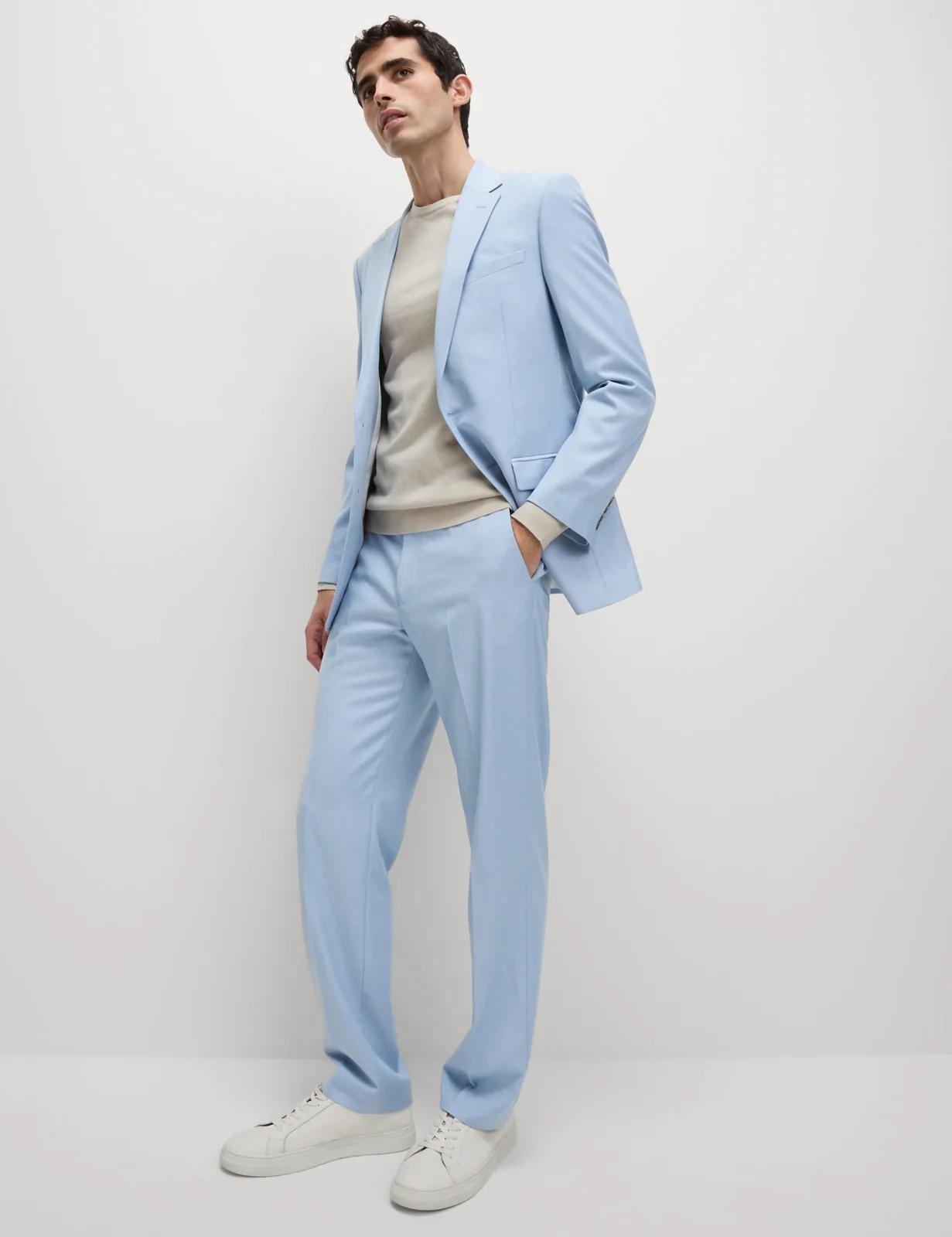 3 Piece Regular Fit Stretch Suit thumbnail 6