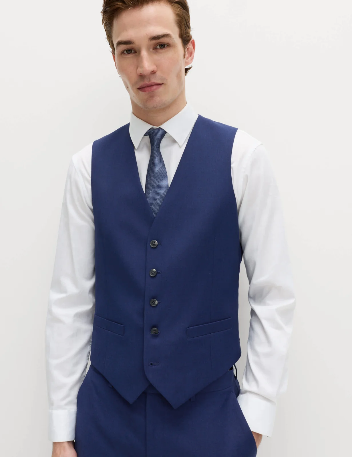 3 Piece Regular Fit Stretch Ultimate Suit thumbnail 6