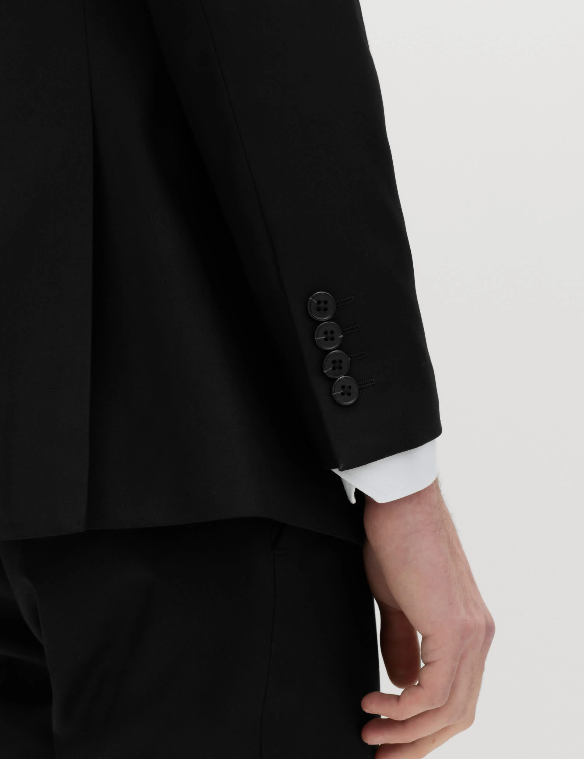 3 Piece Skinny Fit Stretch Suit thumbnail 3