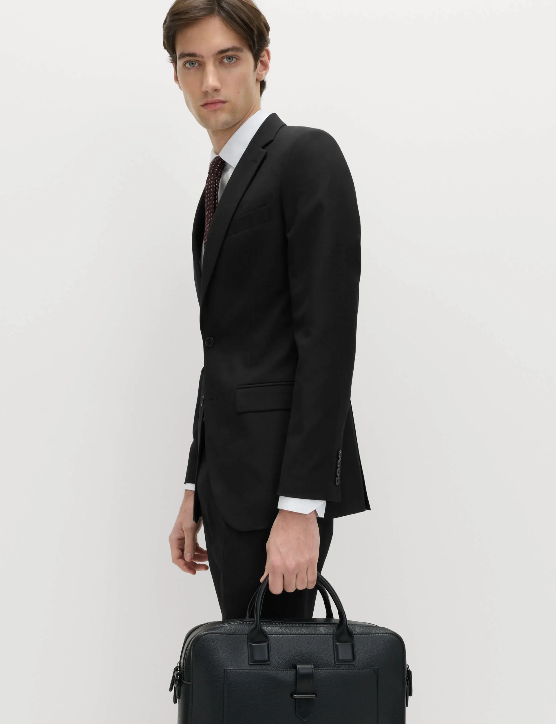 3 Piece Skinny Fit Stretch Suit thumbnail 6