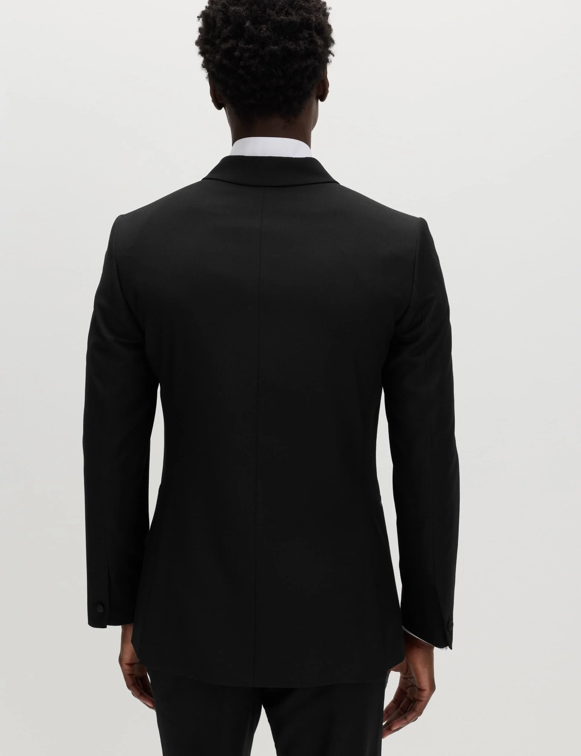 3 Piece Slim Fit Double Breasted Tuxedo Suit thumbnail 3