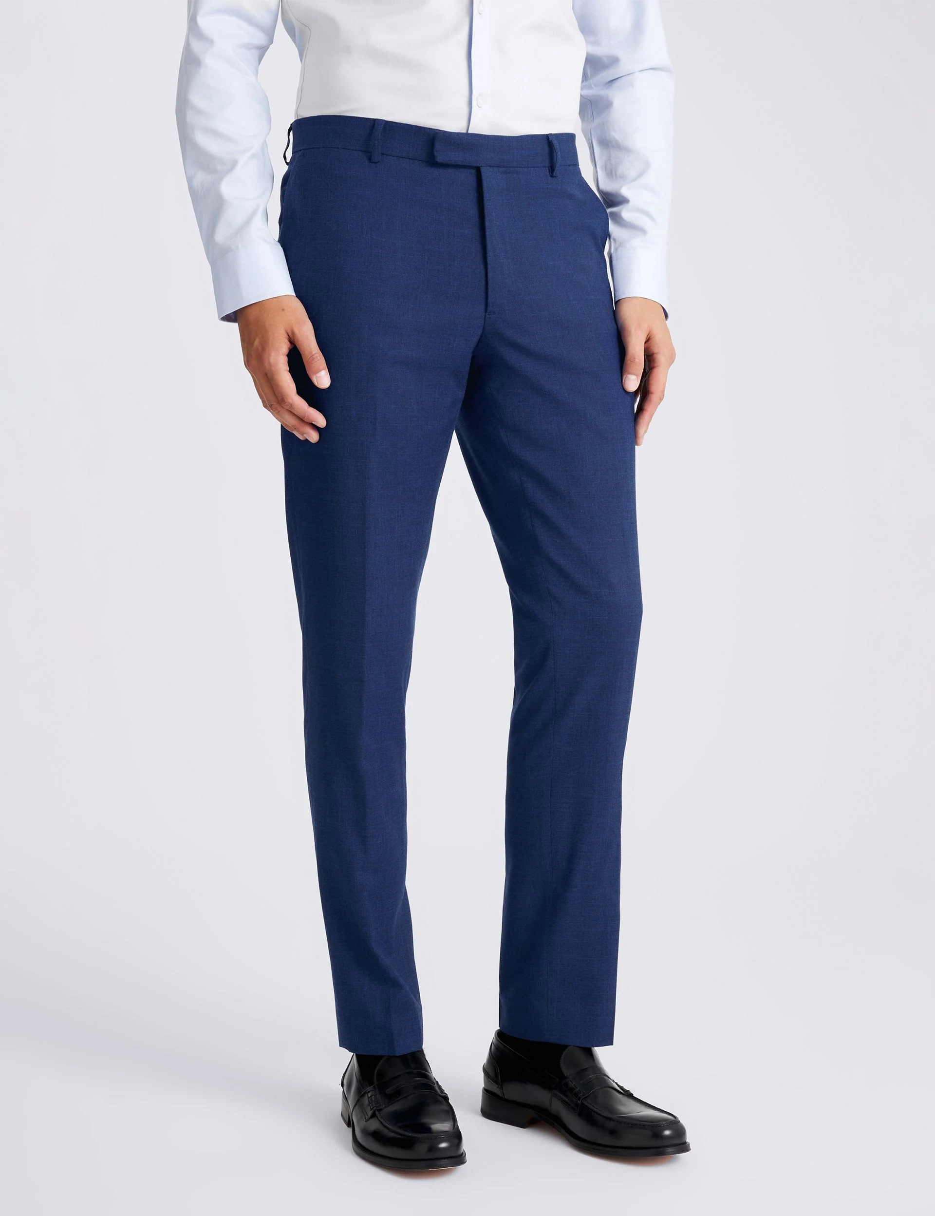 3 Piece Slim Fit Slub Textured Suit thumbnail 4