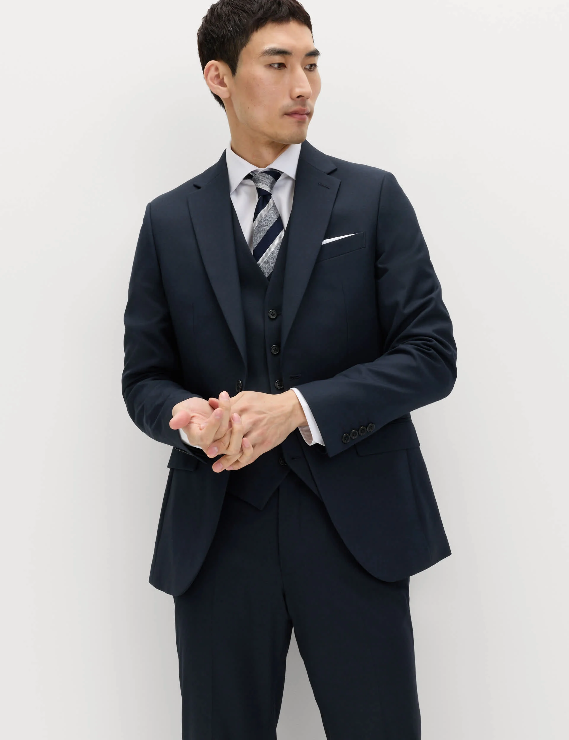 3 Piece Slim Fit Stretch Suit primary image