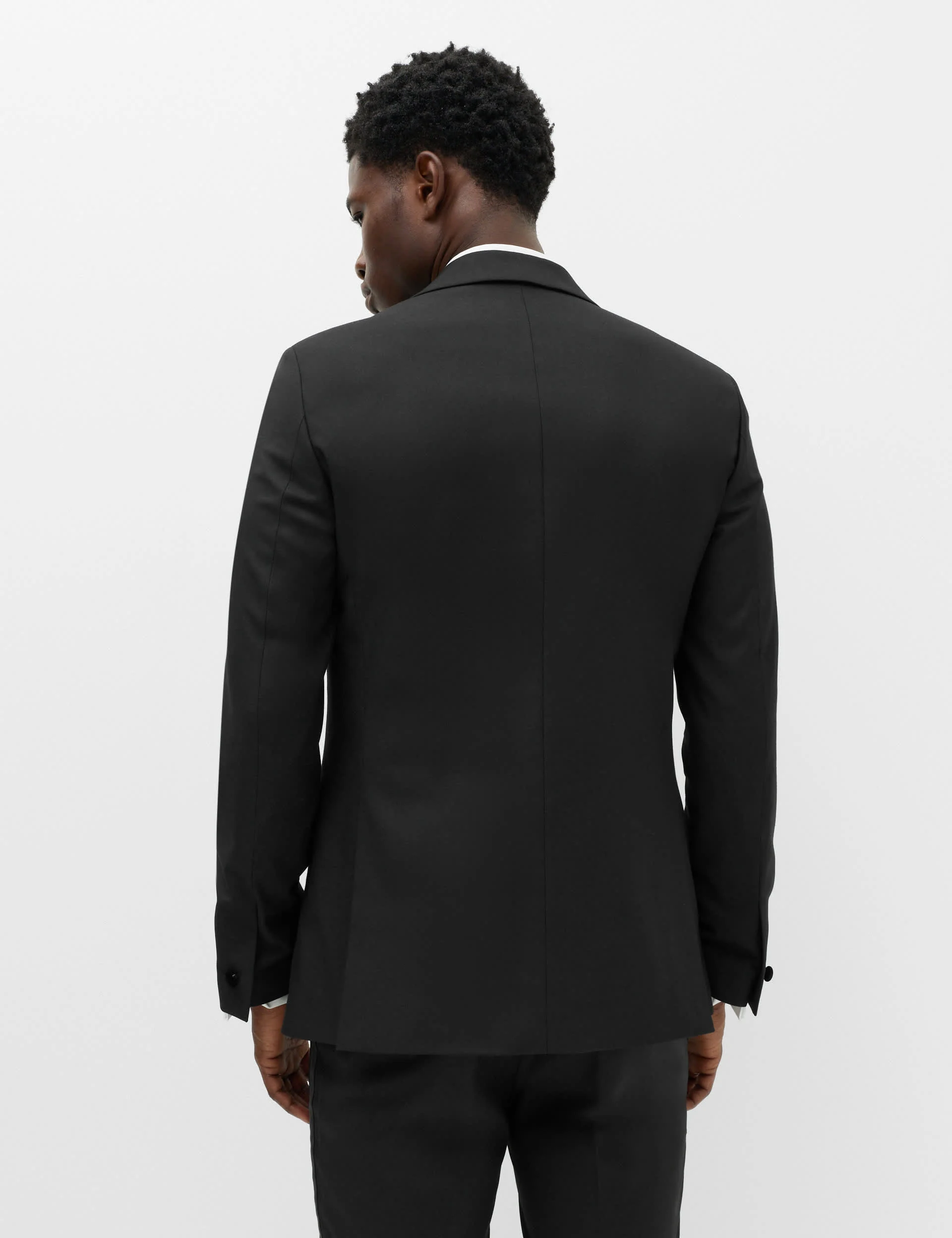 3 Piece Slim Fit Ultimate Velvet Lapel Tuxedo Suit thumbnail 4