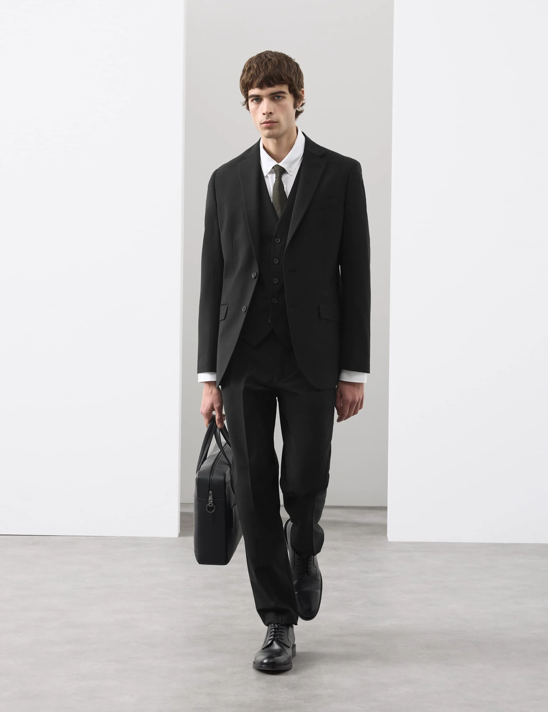 3 Piece Tailored Fit Performance Suit primary image