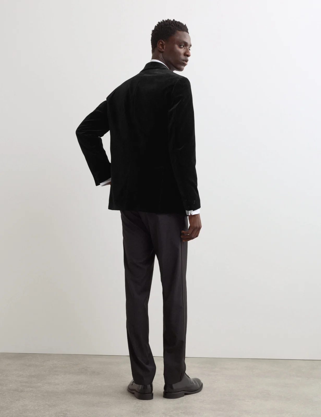 Pure Cotton Velvet Blazer thumbnail 7
