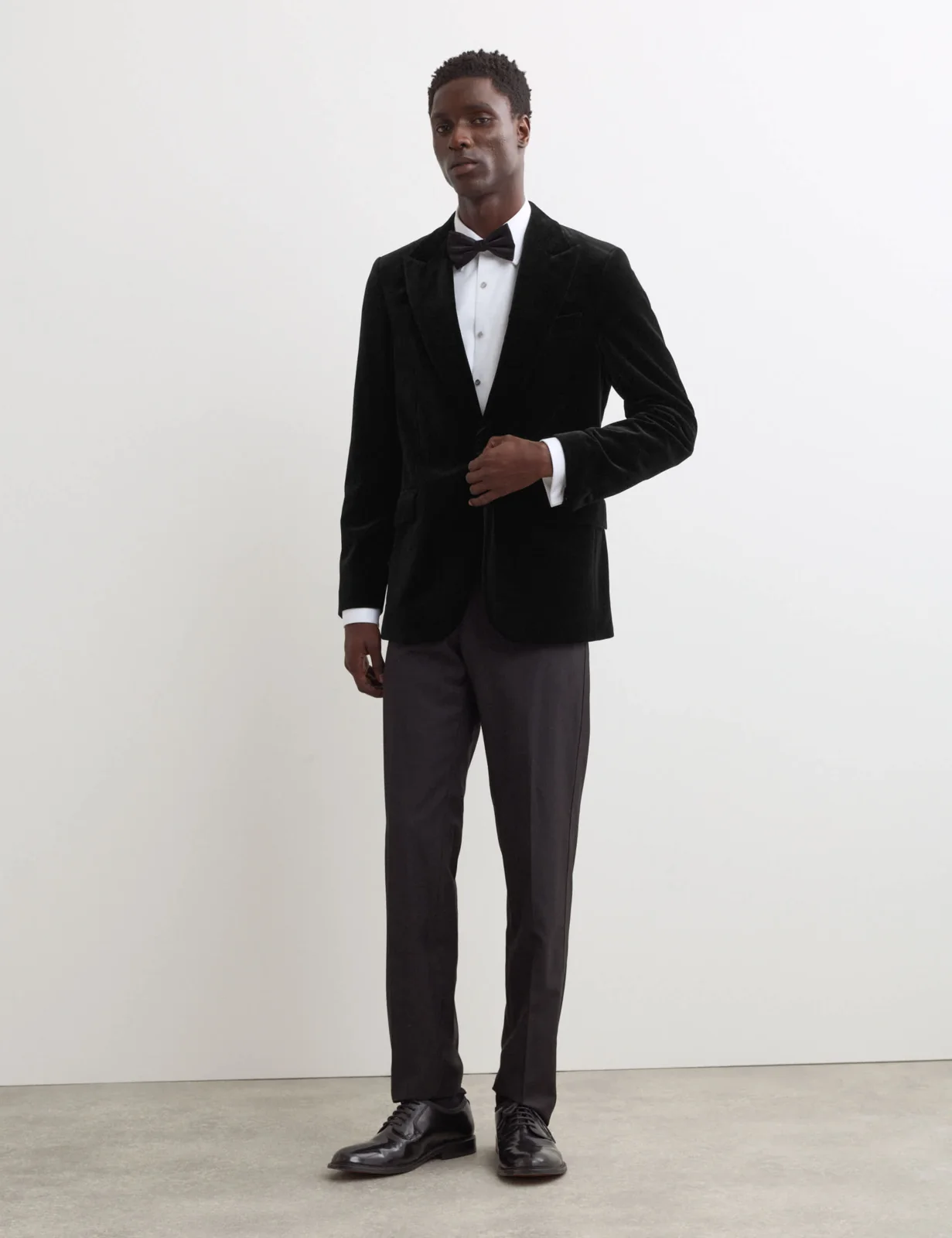 Pure Cotton Velvet Blazer primary image