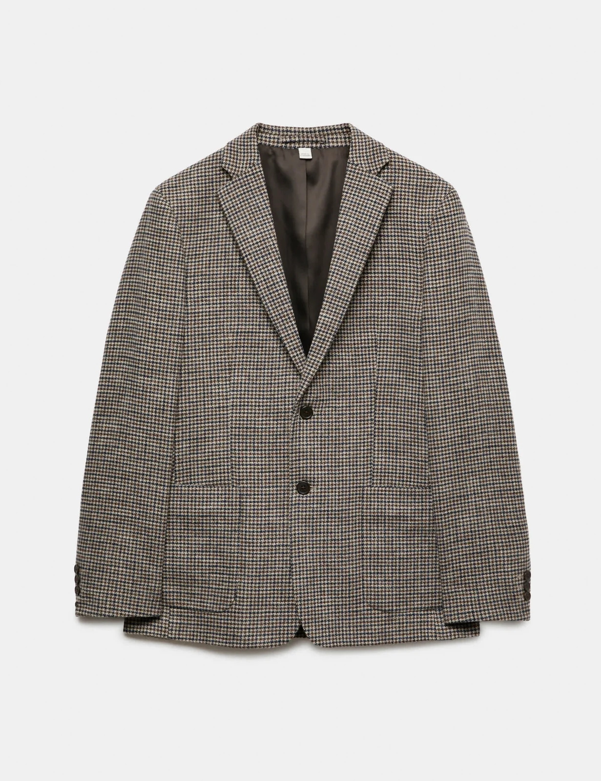 Regular Fit Cotton Blend Check Blazer thumbnail 2