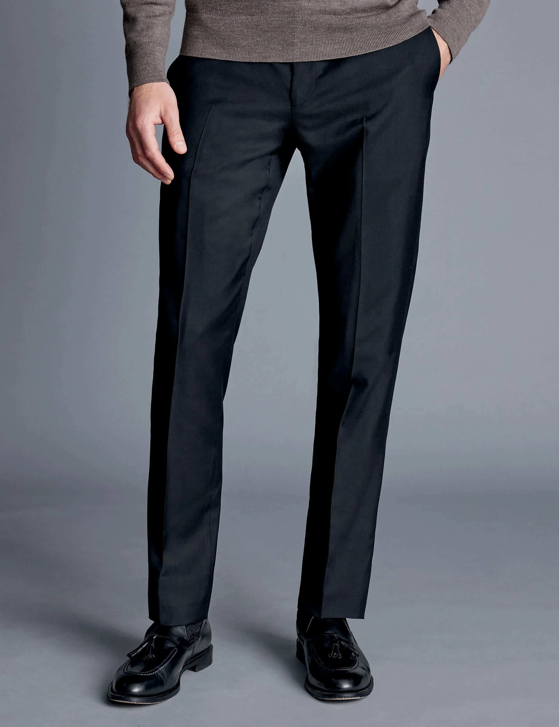 Regular Fit Pure Wool Stretch Suit thumbnail 3