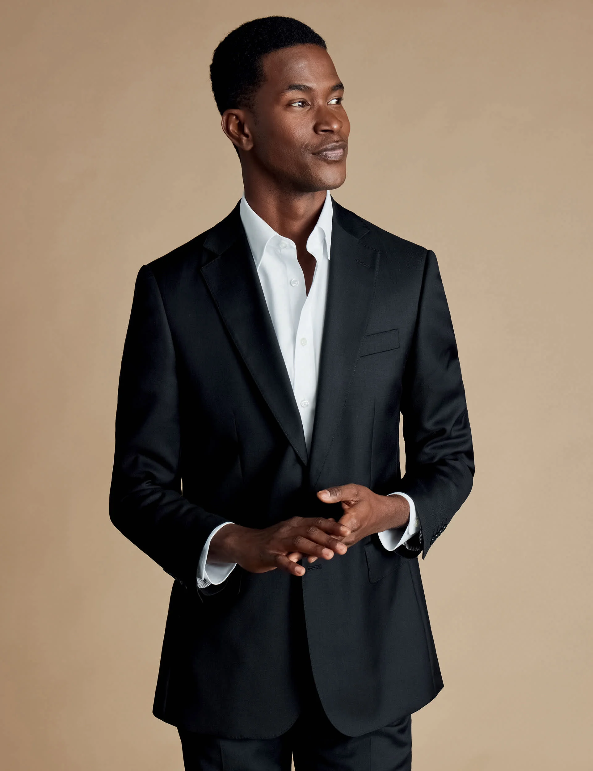 Regular Fit Pure Wool Stretch Suit thumbnail 5