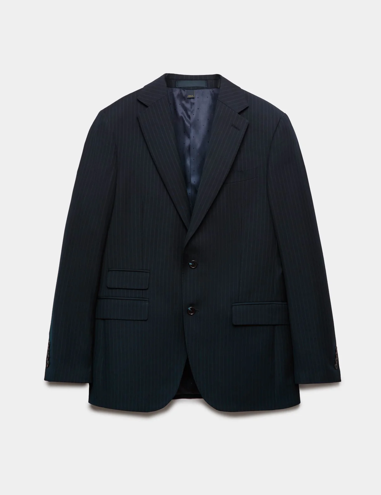 Regular Fit Pure Wool Striped Suit Jacket thumbnail 2