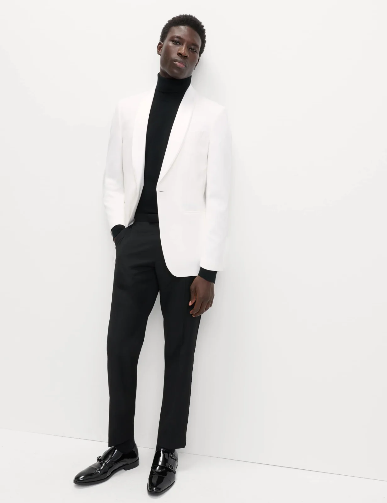 Regular Fit Sharkskin Suit Jacket thumbnail 7