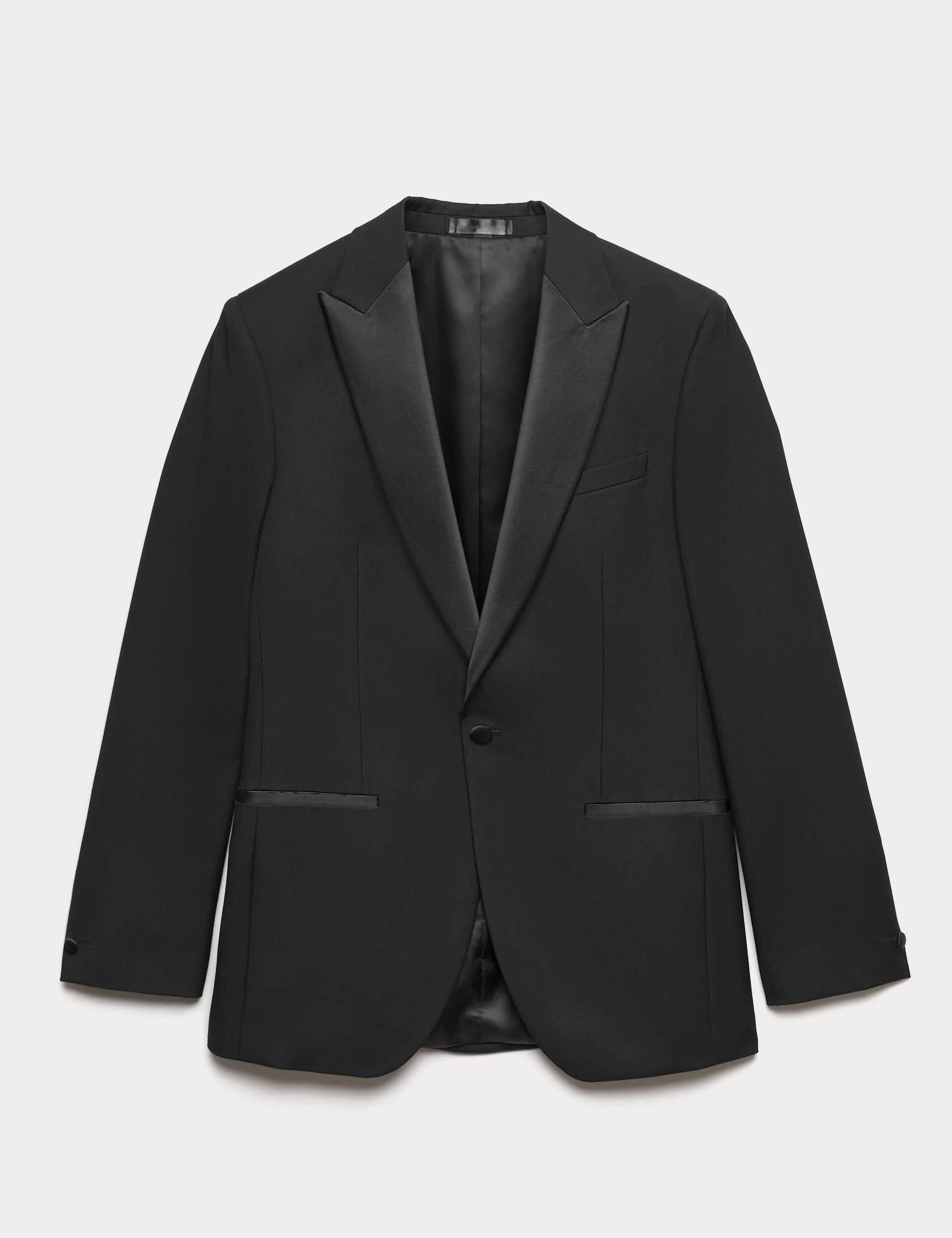 Regular Fit Stretch Tuxedo Jacket thumbnail 2