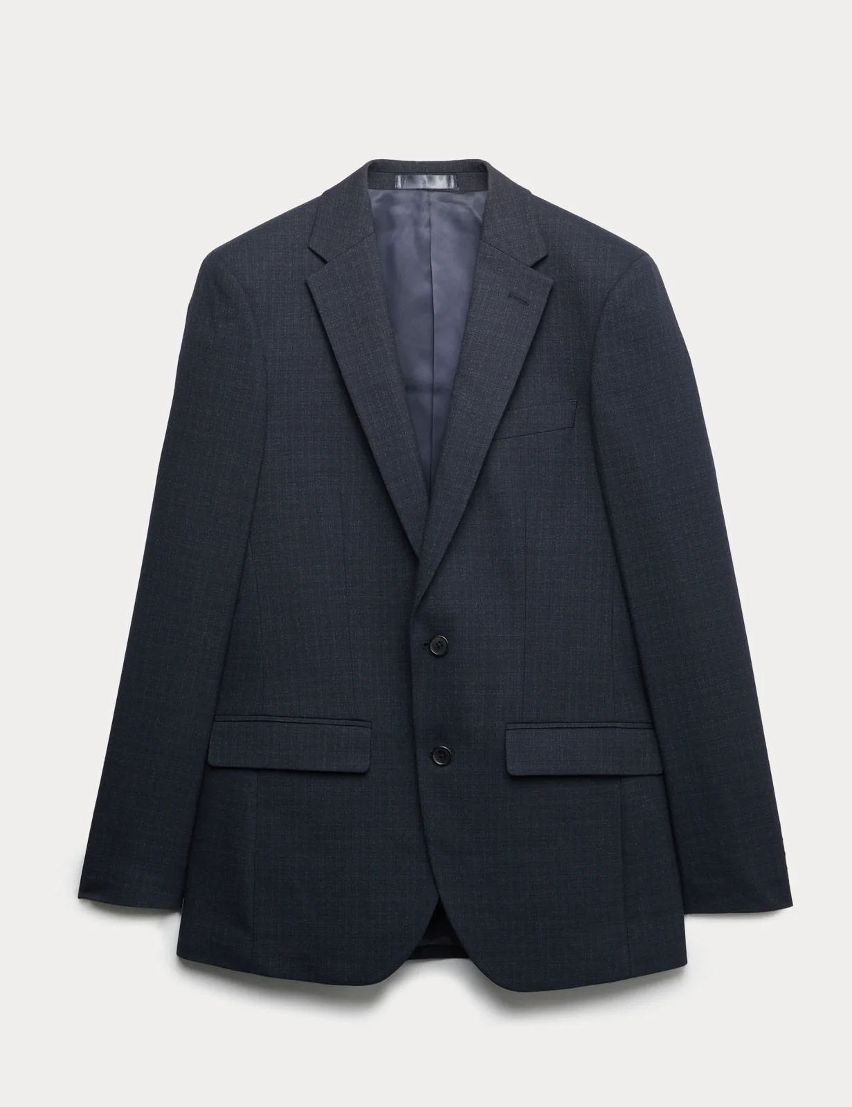 Regular Fit Textured Stretch Jacket thumbnail 2